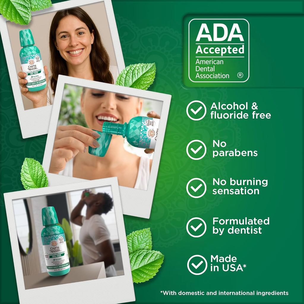 Wild Mint Fresh Breath Rinse
