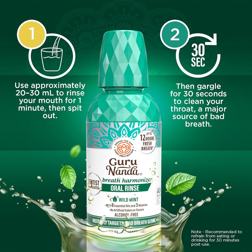Wild Mint Fresh Breath Rinse