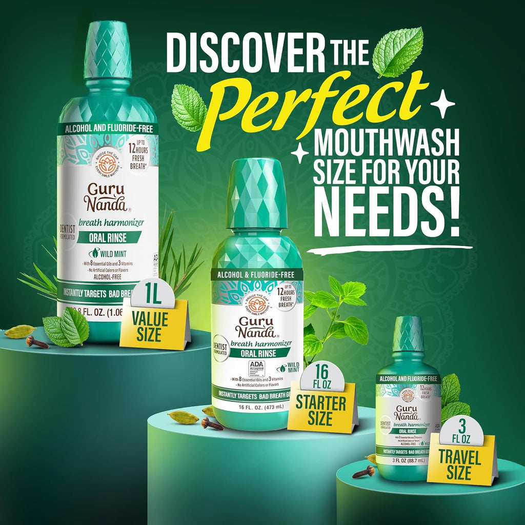 Wild Mint Fresh Breath Rinse